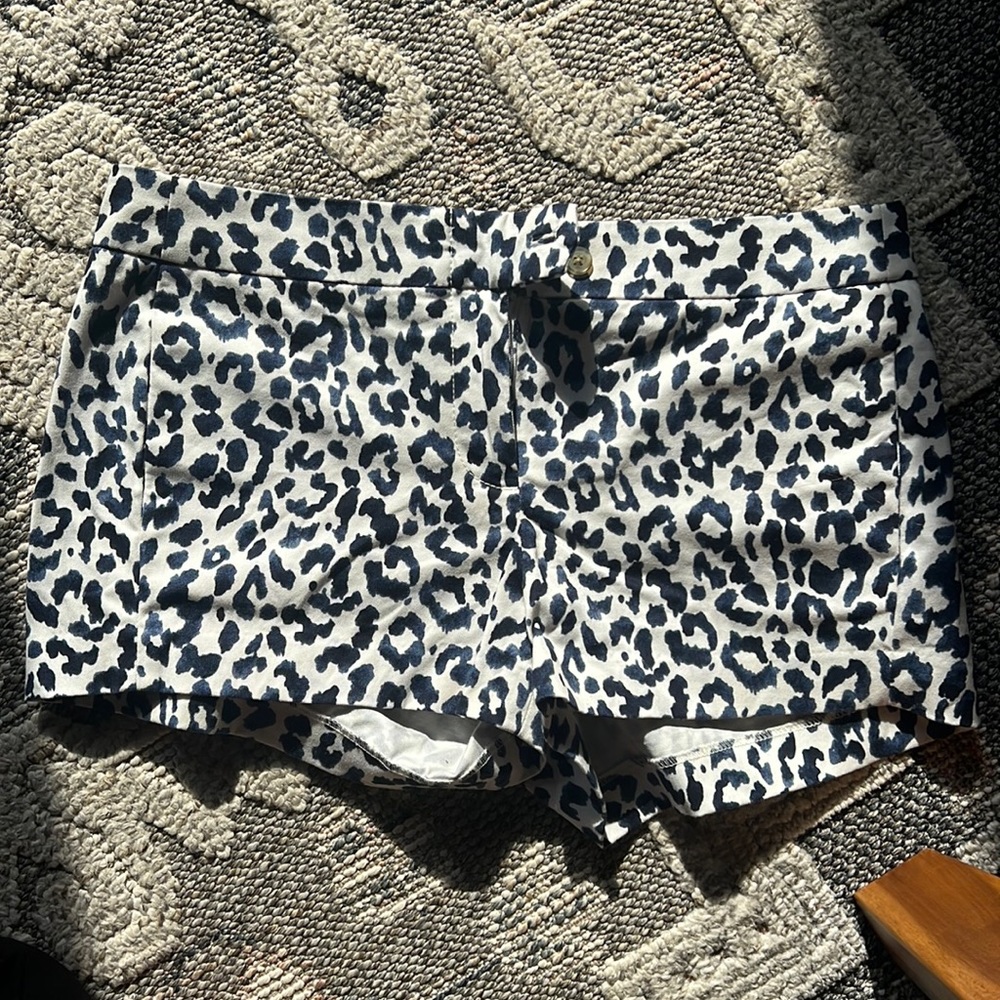 J. Crew shorts print stretch 8